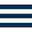 navy blue stripes